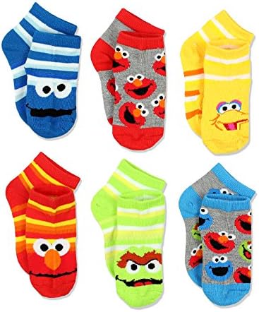 Sesame Street Boys Multi Pack Socks