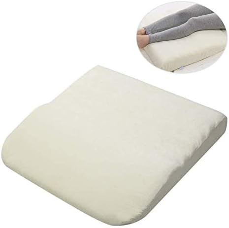 O travesseiro de descanso da perna de espuma de memória reduz a dor nas costas melhora o travesseiro da perna