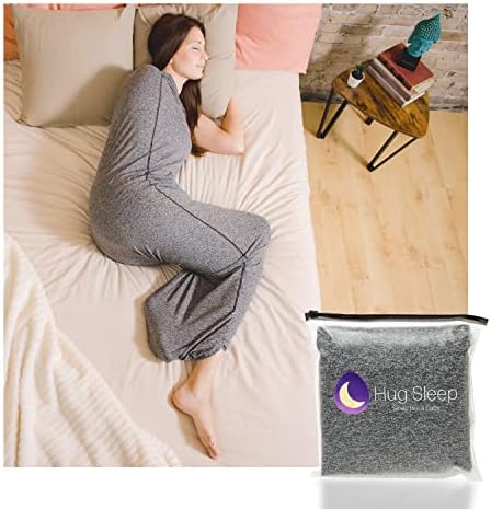 Abraça o sono, a vagem do sono move a máquina de resfriamento original lavável cobertor vestível + cobertor ponderado