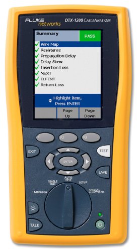 Fluke Networks DTX-1200 120 CABLEANALYzer Smart Remote