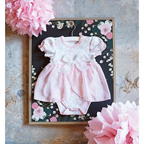 Posies brincalhões de Stephan Baby Posies rosa e cinza Floral Snap Snap Styer Cover, 0-3 meses