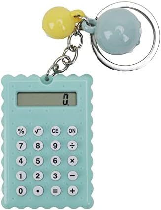 Calculadora pequena infantil desenho animado mini calculadora de bolso tamanho ultrafino bateria de bateria