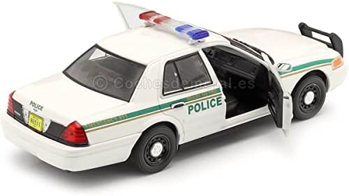 Greenlight 84133 Dexter - 2001 Ford Crown Victoria Police Interceptor - Departamento de Polícia do Metro
