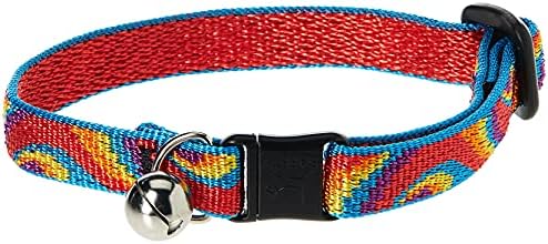 Lupinepet Originals 1/2 Jelly Roll Cat Safety Collar, 8-12