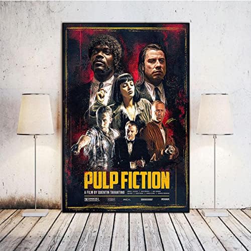 BeyondNice Classic Movie Pulp Fiction Posters HD Print Modern Home Decor Art Wall （16x24inch-Unframed
