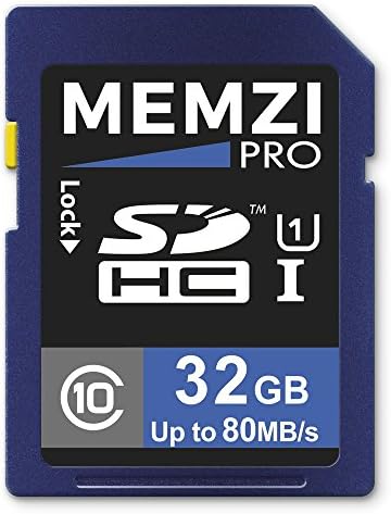 MEMZI PRO 32GB CLASS 10 80MB/S SDHC MEMÓRIA CARTÃO PARA NIKON COOLPIX S9900, S9700, S9600, S9500, S9400, S9300,