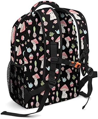 Aparajita Cartoon Cogumelo Escola Backpack Presentes Moda Laptop Mackpack para homens Mulheres