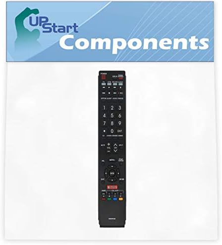 Substituição para controle remoto de TV GB004WJSA nítido - compatível com LC 70LE650U, LC 60LE650U,