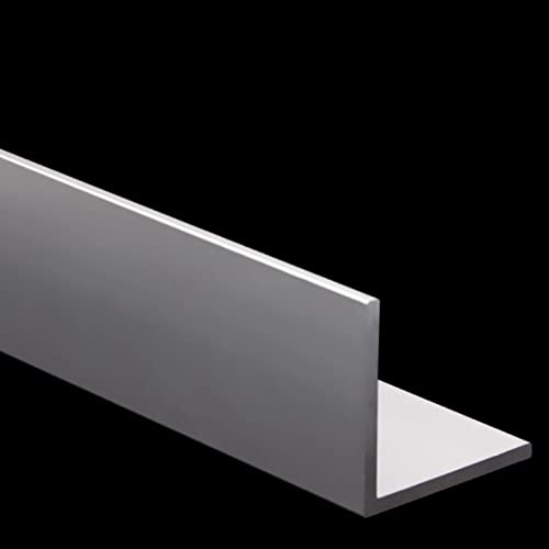 Ângulo de alumínio mssoomm 25 mm x 25 mm x 930 mm de comprimento 3 mm de espessura 10pcs, 10 pacote 1 x 1 x 36,61