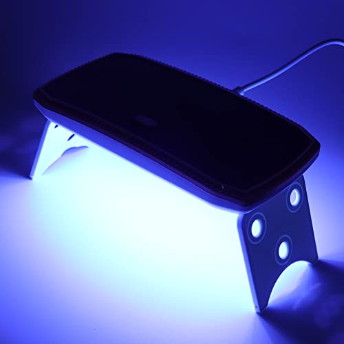 UV LED LED UNIL SCER MINI UV LED LED Lâmpada dobrável Secagem rápida UV Lâmpada de luz da unha para mulheres