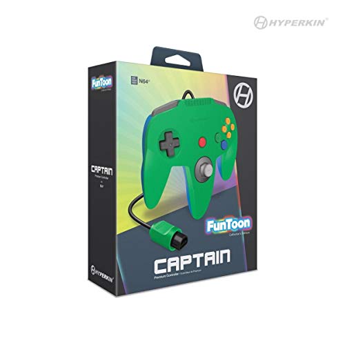 Hyperkin M07260-HG Capitão Controlador Premium para a edição do N64 Funtoon Collector