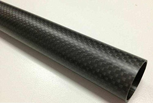 US Whabest 1pcs Tubo de fibra de carbono 3k fosco 25mm od x 20mm ID x 1000 mm de comprimento/tubulação/tubo/eixo