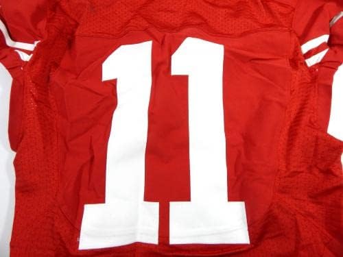 SAN FRANCISCO 49ers Quinton Patton 11 Jogo emitido Red Jersey 40 DP35575 - Jerseys não