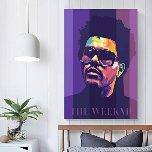 The Weeknd Canvas Posters de Wall Art Quarto da sala de escritório Decoração Gream
