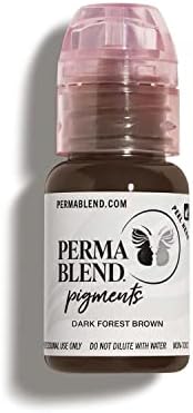 Perma Blend - Brown da floresta escura - tinta microblading para delineador permanente - tinta