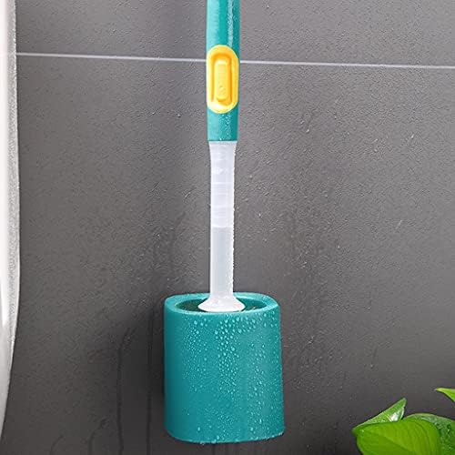 Escova de vaso sanitário e suporte do vaso sanitário porta-escova doméstica montada na parede hidráulica