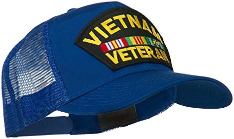 E4hats.com Vietnã veterano Militar Mesh Back Cap