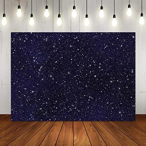 Night Sky Star BACKDROPS UNIVERSO ESPAÇO TEMO DE FOTOGRAFIA ESTURA DE FOTOGRAFIA 72 X 48 Galaxy Stars