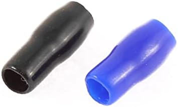 X-Dree Soft PVC Wire Terminal Mangas isolantes Tampas pretas azul 220pcs (novo Lon0167 Soft PVC Wire