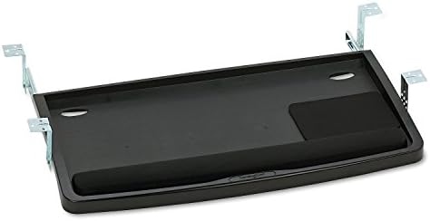 Gaveta do teclado Kensington 60004 UnderDesk, bandeja de camundongos, 26 polegadas x13-1/2 polegadas, preto