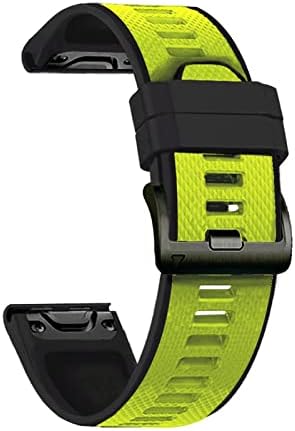 FORFC 22 26mm Soft Silicone Sport Strap para Fenix ​​6 6x Pro Watchband Rick Release para Garmin Fenix