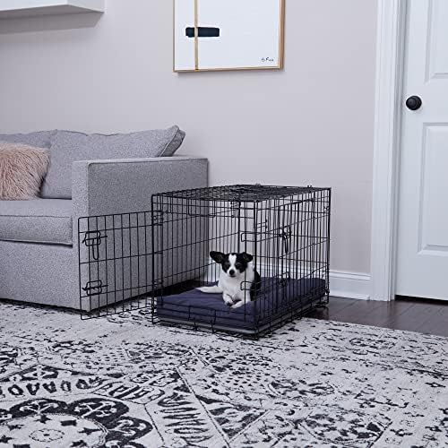 Happy Hounds Cooper Deluxe Crate Reversible Pad - Extra Small - Gray