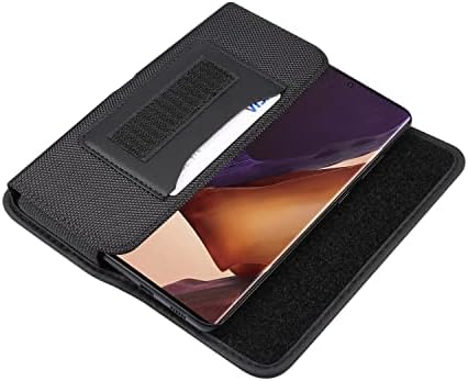 Caixa de telefone protetora Caixa de correia celular de nylon com nylon de proteção para Galaxy S23
