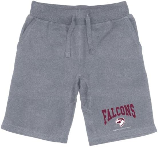 Fairmont State Falcons Premium College Fleece Shorts de cordão