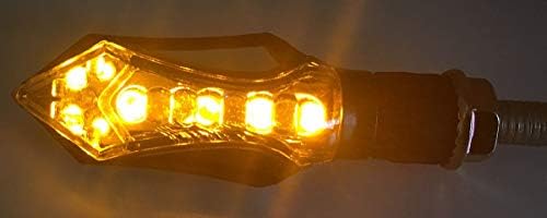 Motortogo Black Smoke Lens Turn Signals Light Lights Blinkers Indicadores compatíveis para 2015 Triumph Speed