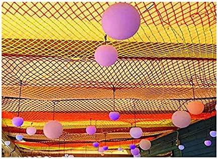 Happlignly Outdoor Playground Safety Net, teto interno Photo Wall Decoration Net, rede de proteção