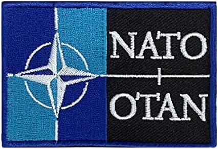 A-One Tactical Backpack Membro da OTAN Patch + Canada Bandle Paste Patch, emblemas uniformes do Exército, Crachá