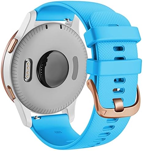 Makee 18 mm de pulso de silicone de 20 mm para Garmin Vivoactive 3 4s Garmin Venu Smart Watch Band para