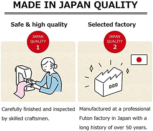 Emoor japonês Futon Composter Capa Presmo Twin, Zipper-Clure, Made in Japan Algodão Kakebuton Tatami Piso