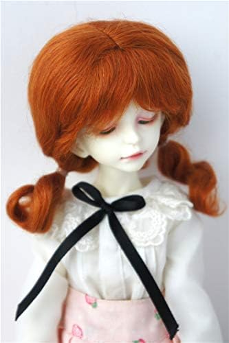Jusuns Doll Hair JD426 7-8 polegadas 18-20cm 1/4 MSD Baby Curl Twintail Mohair BJD Wigs