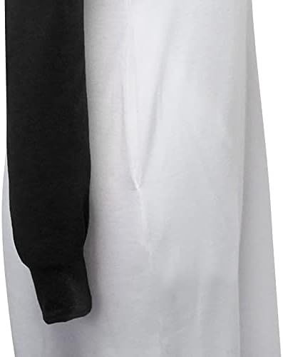 Camisa de manga longa impressa feminina com bolsos casuais soltos de pullocatomia de pullocatomia de pullocatomia