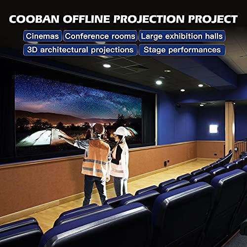 Cooban ELPLP89 Substituição Lâmpada de lâmpada de reposição com alojamento para Epson Powerlite Cinema
