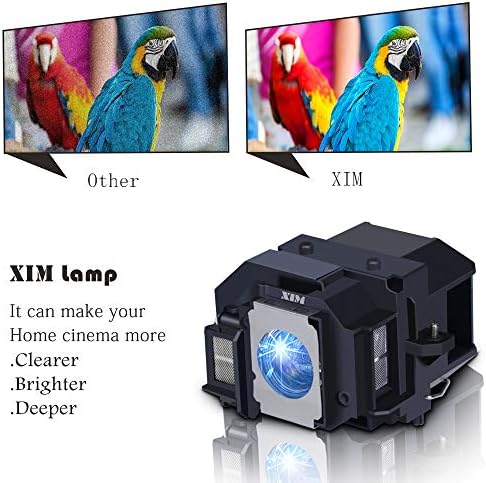 Lâmpada de projector de substituição XIM NP15LP com alojamento para NEC NP-M300X, M260X, M300X, M260X, M260W,