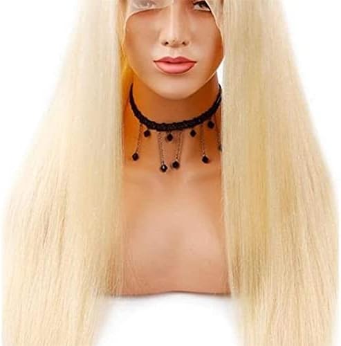 Xzgden peruca peruca de cabelo 613 Londe Human Human Human Wig 150% Densidade Lace Front peruca pré -arrancada