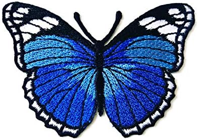 Th Butterfly Blue Color Retro LOVO LOGOTIO