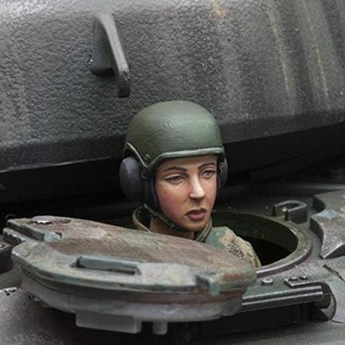 Goodmoel 1/16 Guerra Militar temática de tanque russo Soldado Soldier Resina Modelo Kit/Soldado Desmonte