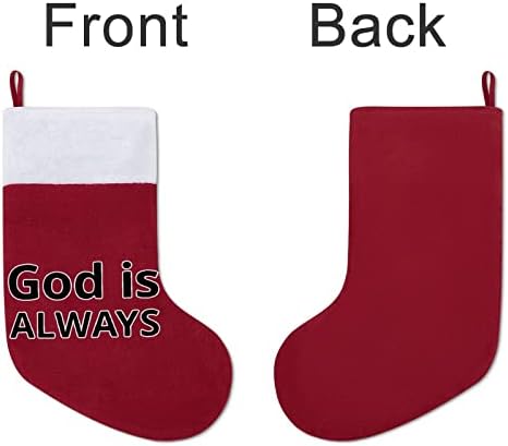 Deus é sempre fé fé estocando meias de natal cocôs house família decoração de natal
