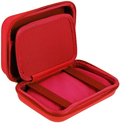 Navitech Red Pocket/Portable/Mobile Impressor de transporte compatível com a impressora de bolso Kodak Printomation