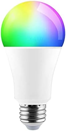 Smart Bulb App Control RGBCW Bluetooth Music Rhy-Thm Modo 8 Perfis Timing Switch Dimning Color Smart