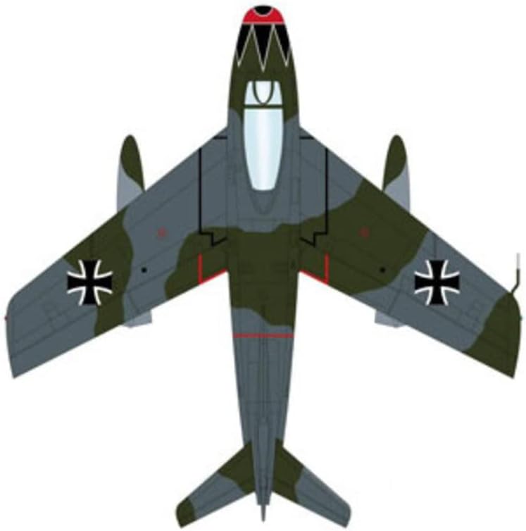 Para Hobby Master Canadair Saber Mk.6 JA-111, JG 71 Richthofen? Alemanha?