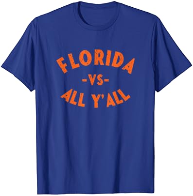 Florida vs All Yall - representa a camiseta do estado do Gator