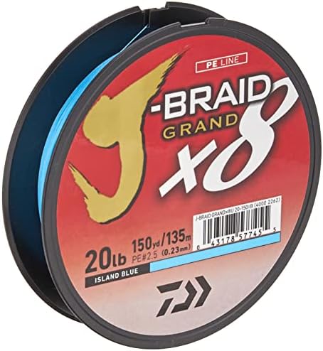 Daiwa J-Braid Grand 8 x 300 YDS Filler Spool