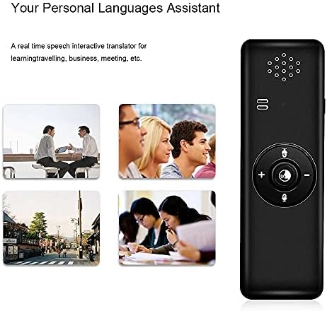 Slnfxc T11 Tradutor inteligente Tradução Voice Stick Interpretando o tradutor de troca de idiomas estrangeiros