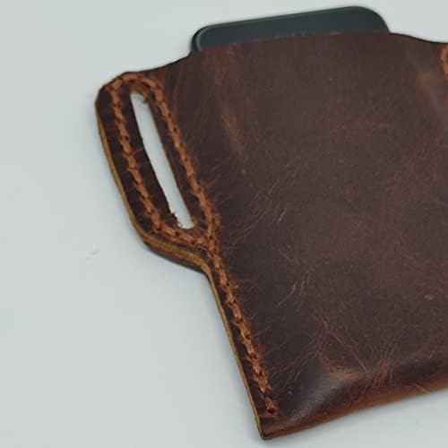 Caixa de coldre de couro colderical para oppo K3, capa de telefone de couro genuíno artesanal, capa de bolsa de