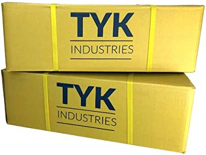 Par de Tyk 16x6.50-8 16x650-8 Tubos internos do pneu de cortador de grama Atv com válvulas TR13