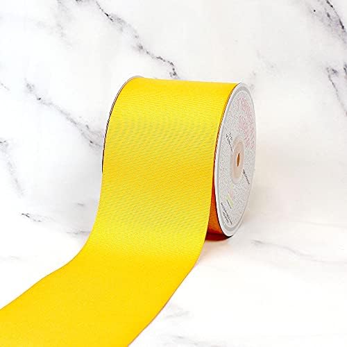 Idéias criativas GRO3000-640, fita de gestágrane de sólido polegada de 3 polegadas, 25 jardas, amarelo